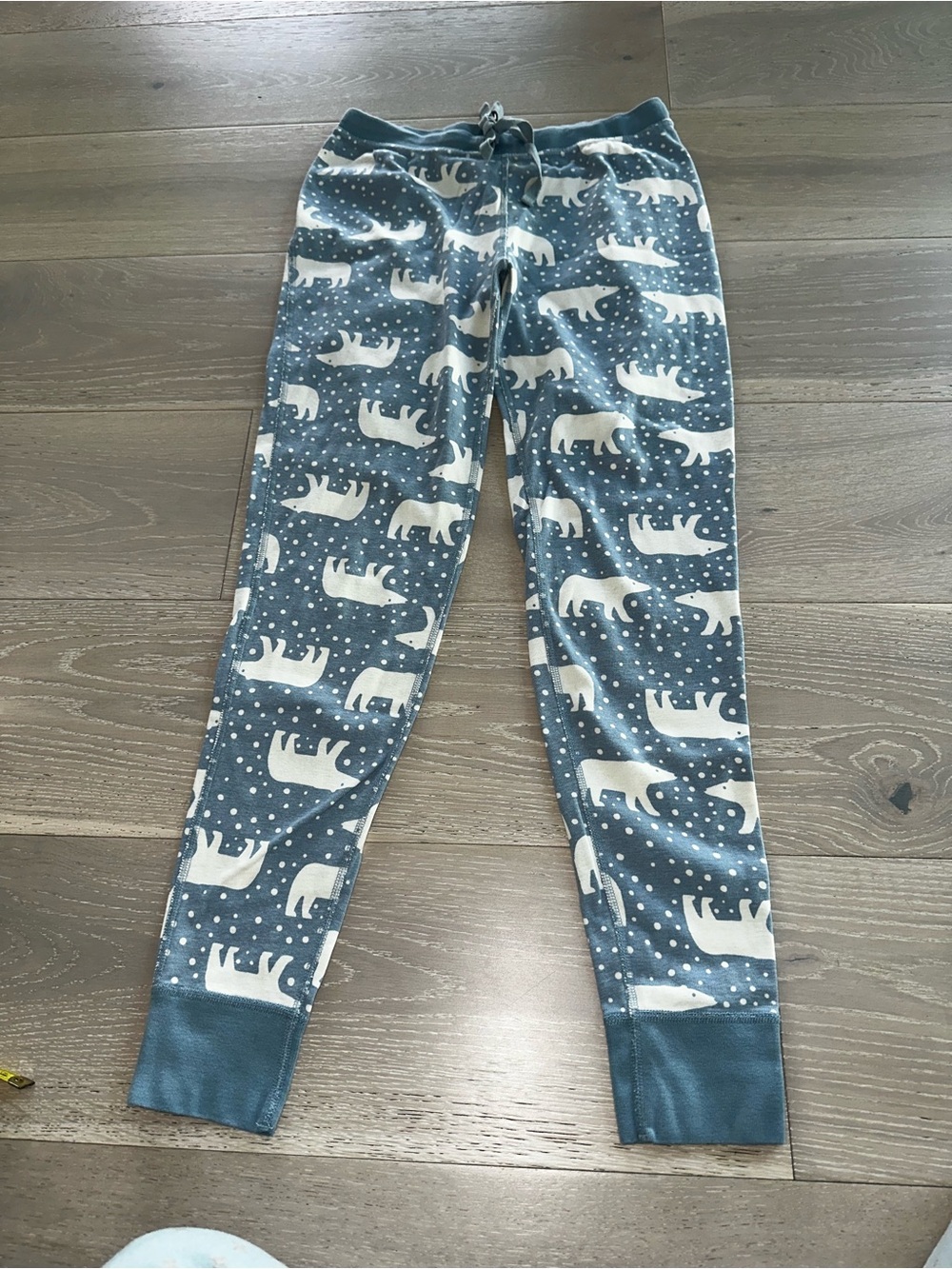 HANNA ANDERSSON Snowy Polar Bear On North Air Pajama Pants sz small
